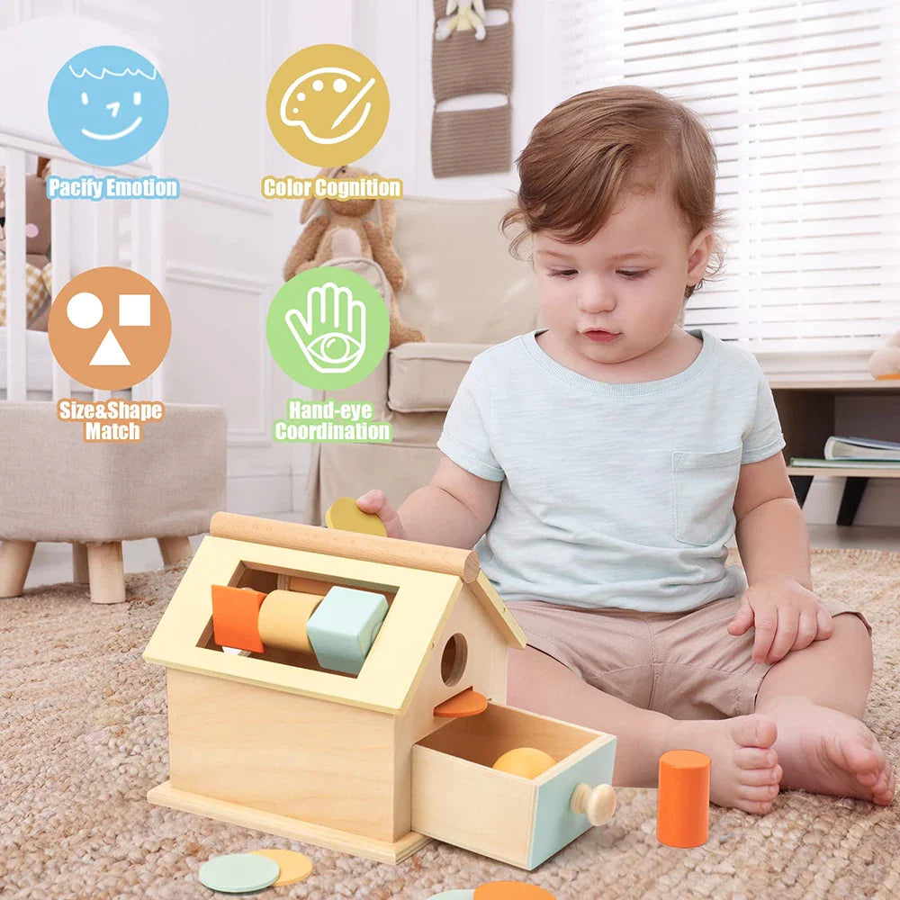 EduPlayBox | Descubre y aprende - Caja de actividades Montessori para niños pequeños