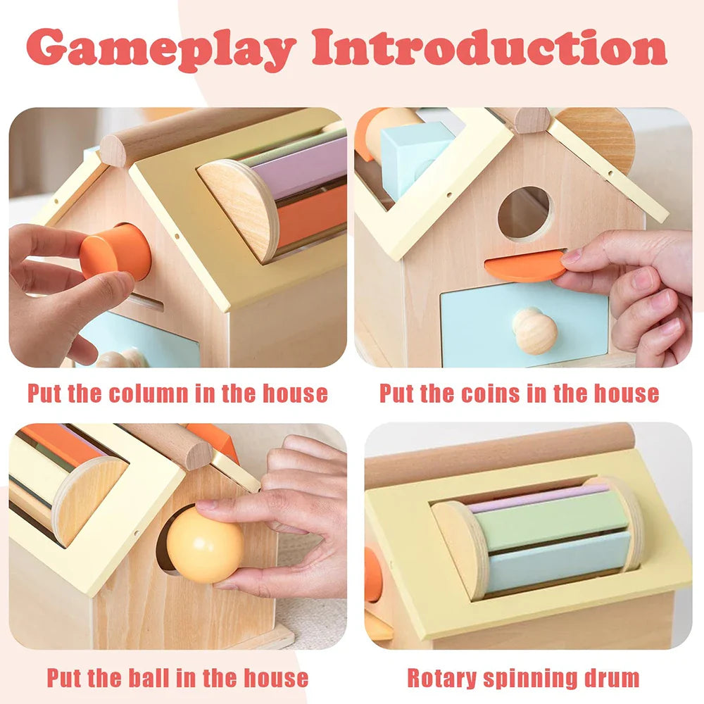 EduPlayBox | Descubre y aprende - Caja de actividades Montessori para niños pequeños