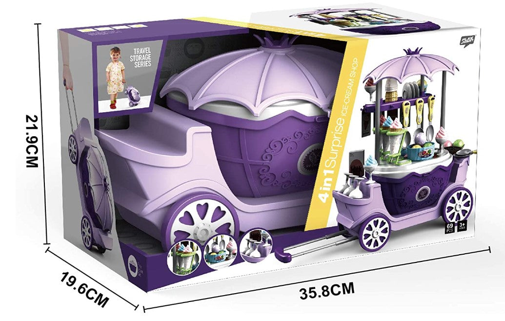 Flex Eisdiele | Kreatives - Pädagogisches Spielset für Kinder