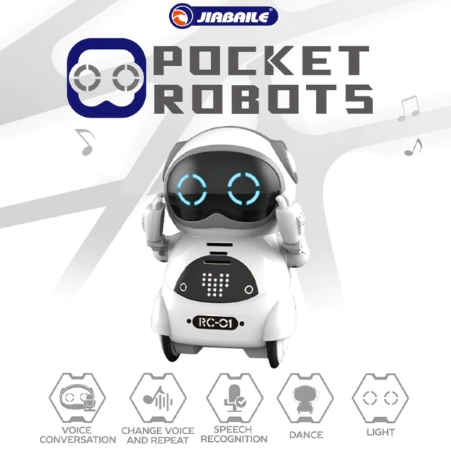 Mini Robot Zakrobot | Leer en Speel - Interactieve Dialoog en Spraakherkenning