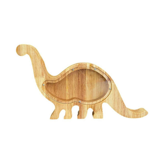 EcoToys Houten Spaarpot | Leuk Dierenontwerp - Stimuleer Sparen en Creativiteit bij Kinderen