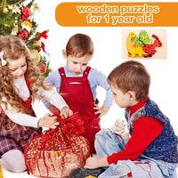 Thumbnail for WildPuzzle | Animal play fun - Wooden Montessori puzzle with animals