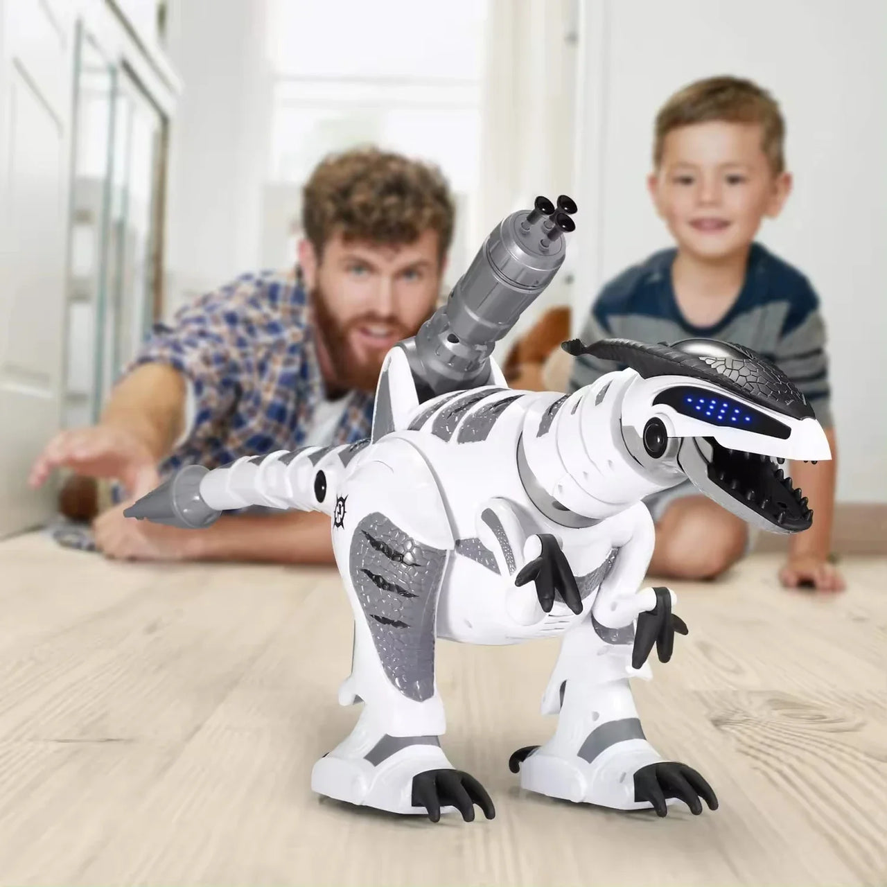 DinoSpray Bot | Trae la aventura prehistórica a la vida - Dinosaurio interactivo con funciones geniales