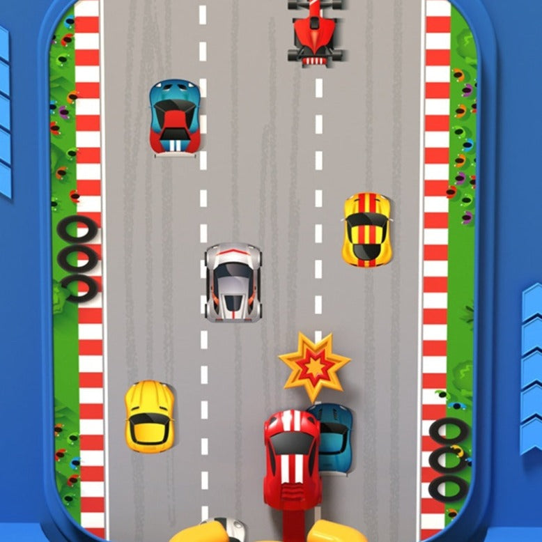 RaceBuddy Lenkrad | Lass junge Rennfahrer von Abenteuern träumen - Interaktiver Spielspaß