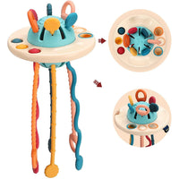 Thumbnail for SnuggleStrings | Veilig Spelen - Sensory Silicone Baby Toy