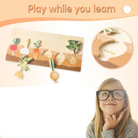 Thumbnail for MemoGroei | Apprendimento giocoso - Gioco di memoria Montessori in legno e blocchi da costruzione