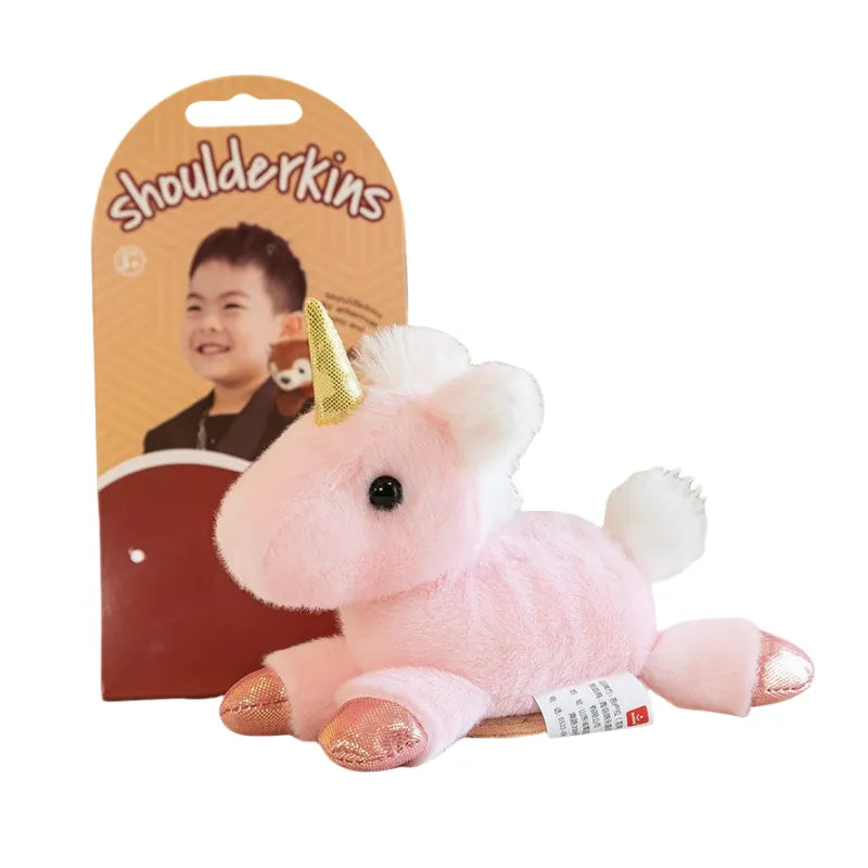 ChameoCuddle | Kuschelfreund für deine Schulter - Grüner Chamäleon Plüschtierkissen für Zuhause oder im Büro