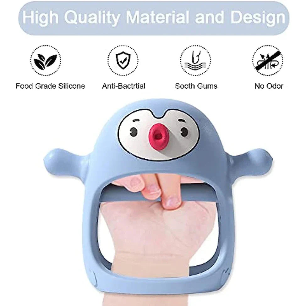 Siliconen Bijtring voor Baby's - Veilig en Zacht Teether voor Tandjes met Ergonomisch Ontwerp 3