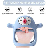 Thumbnail for Siliconen Bijtring voor Baby's - Veilig en Zacht Teether voor Tandjes met Ergonomisch Ontwerp 3