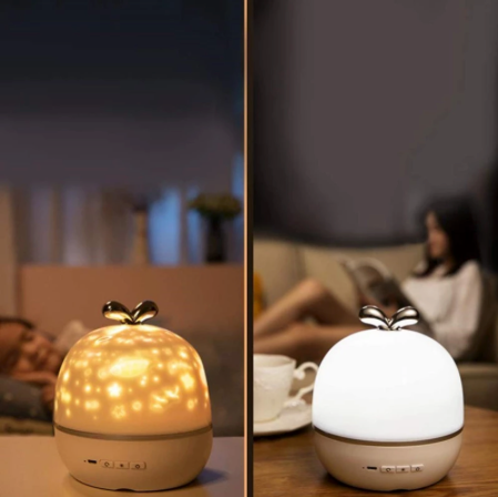 SkyProjector Nachtlamp | 3-in-1 Projector, 3 Kleuren, Geschikt Voor 3+ – Creëer Een Rustgevende Slaapomgeving 1