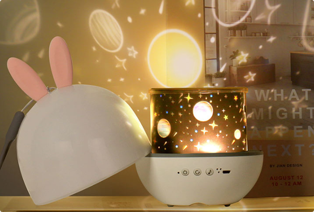SkyProjector Nachtlamp | 3-in-1 Projector, 3 Kleuren, Geschikt Voor 3+ – Creëer Een Rustgevende Slaapomgeving 4