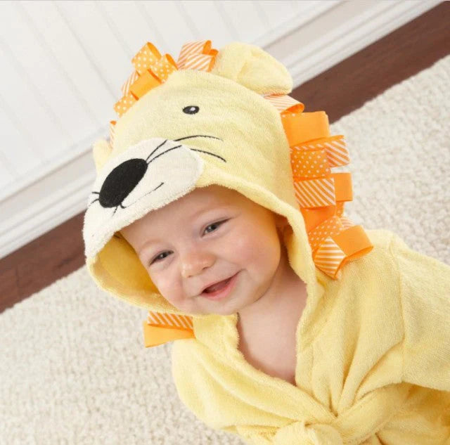 SnuggleWrap Babybadjas | Zacht, absorberend katoen voor baby's 0-6 – Heerlijk warm en knus na het bad 11