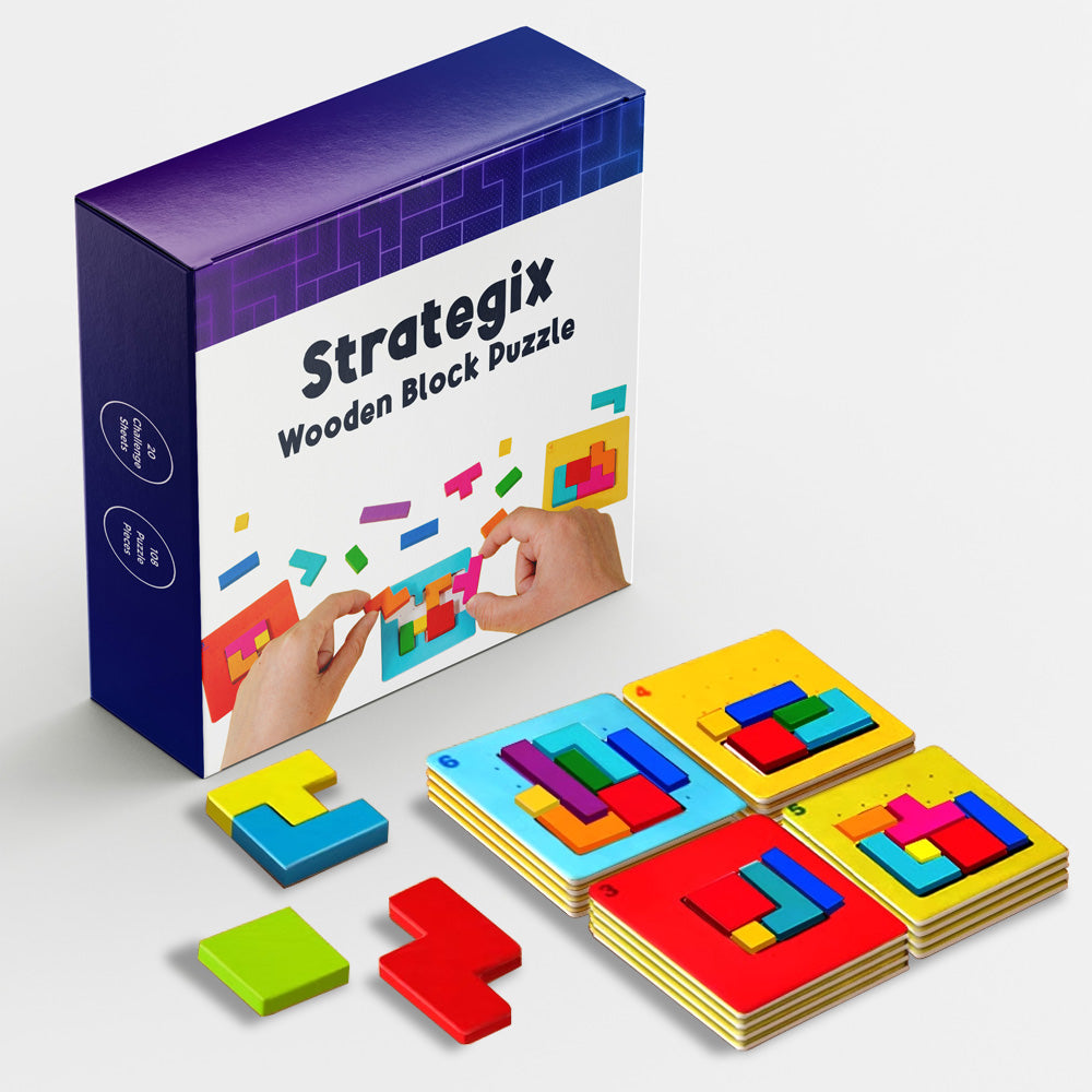 BrainBlocks | Speelse puzzeluitdaging - Educatief bouwspeelgoed