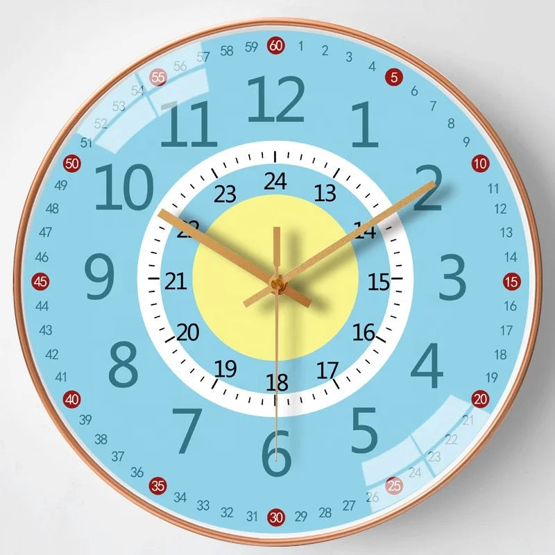 TimeMate Wandklok | Kindvriendelijk, 20 cm, voor kinderen 2+ – Maak Ochtenden Zelfstandig en Rustig 2