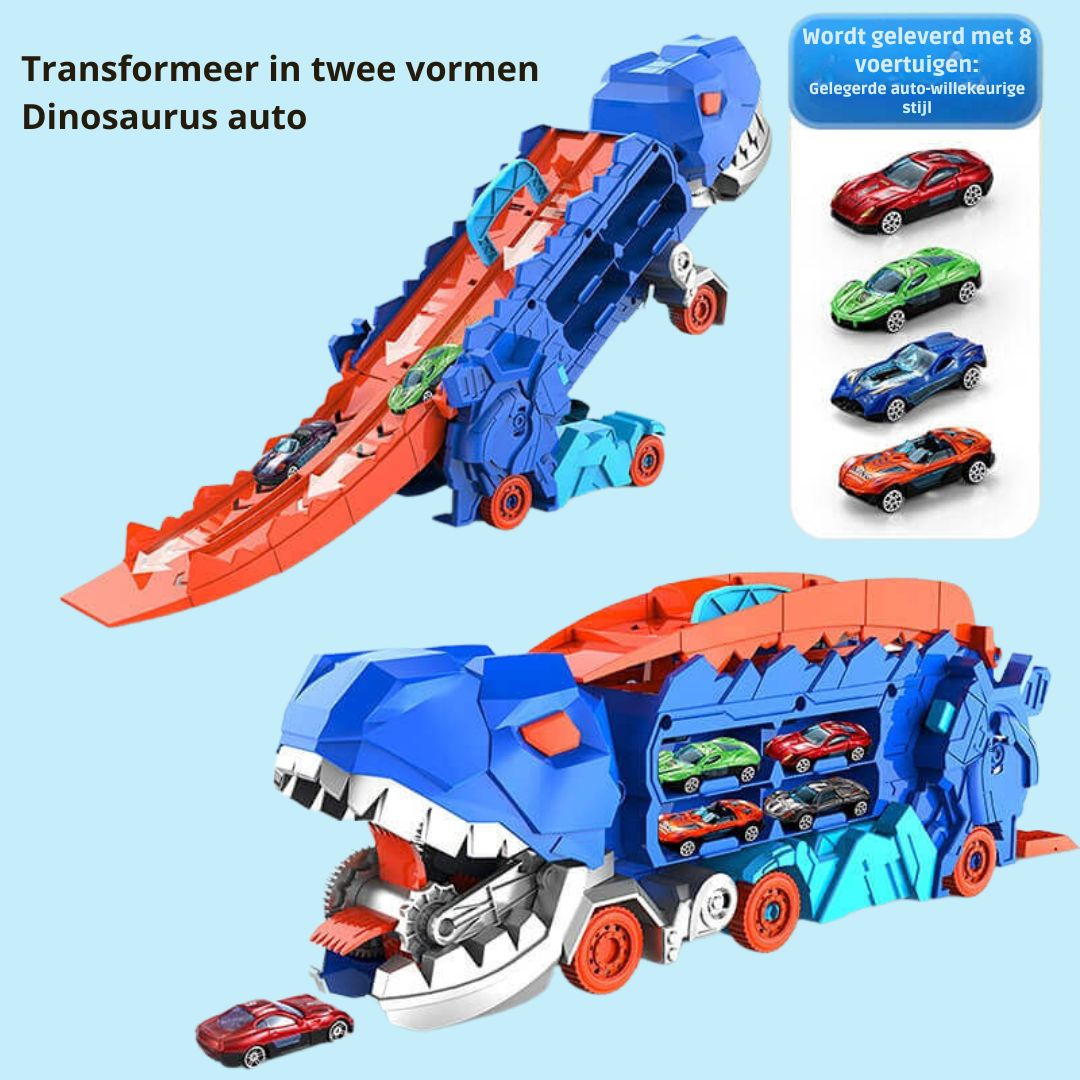 Jurassic Transporter™ | Ultieme speelervaring me raceauto's - Transformeerbare Dinosaurus Vrachtwagen