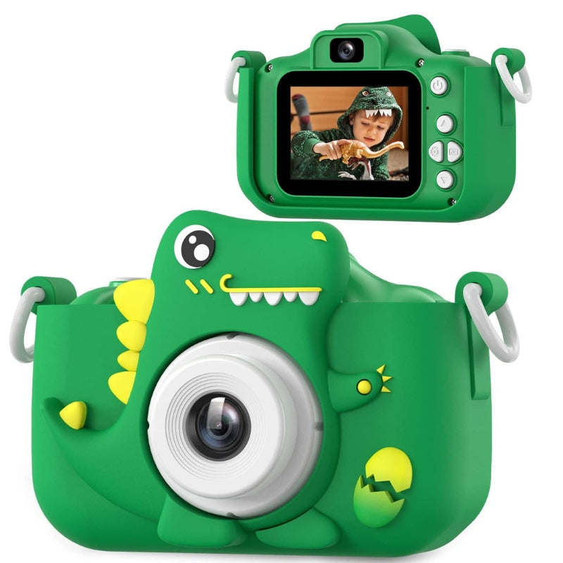 Dino Capture HD Camera | Voor Kleine Ontdekkers - Kids 1080P HD Camera voor Selfies en Video's