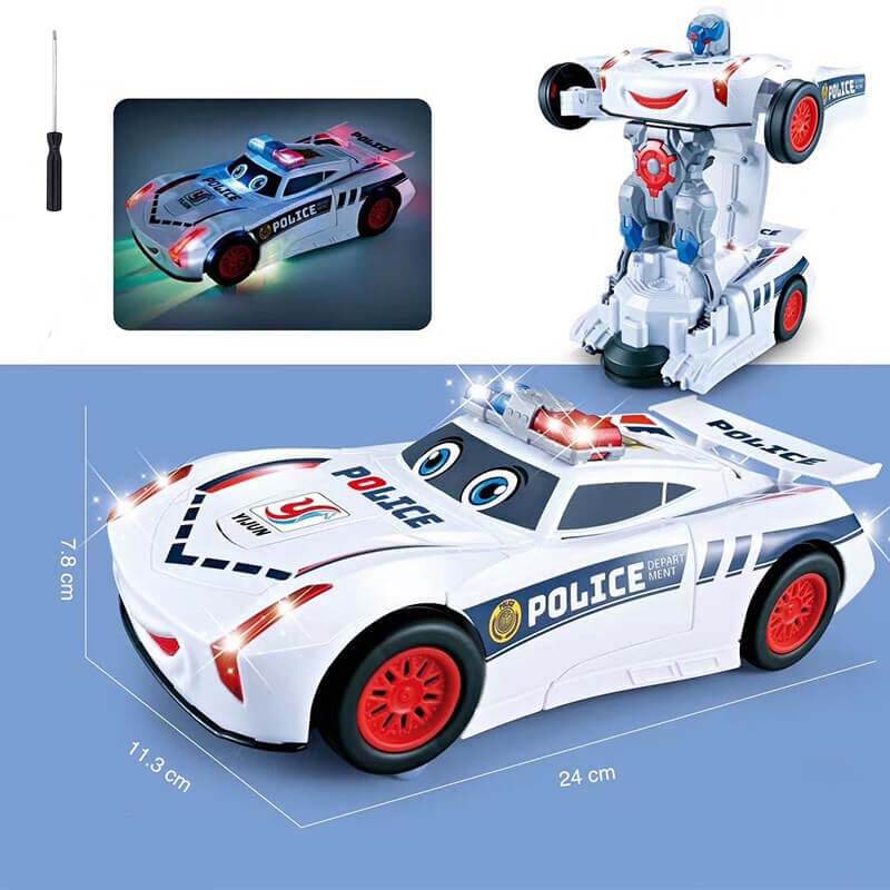 Transformer Toy Car | Spanning in een Oogwenk - Speelgoedauto die Transformeert voor Kinderen