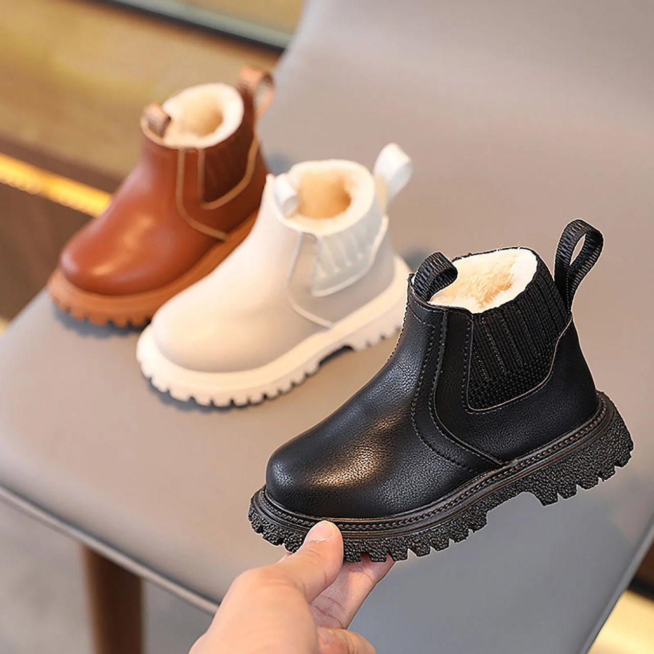 Warm Comfort Boot | Ademend, niet-slip voor kinderen 3–8 – Houdt voeten warm en veilig 3