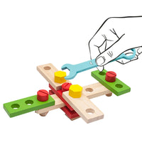 Thumbnail for Ecotoys TinyFix | Entdecke den kleinen Handwerker in deinem Kind! - Holz Werkzeugkasten Spielset