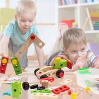 Thumbnail for Ecotoys TinyFix | Entdecke den kleinen Handwerker in deinem Kind! - Holz Werkzeugkasten Spielset