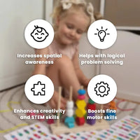 Thumbnail for BeadyMatch | Farben lernen und gleichzeitig spielen – Montessori Perlenpuzzle