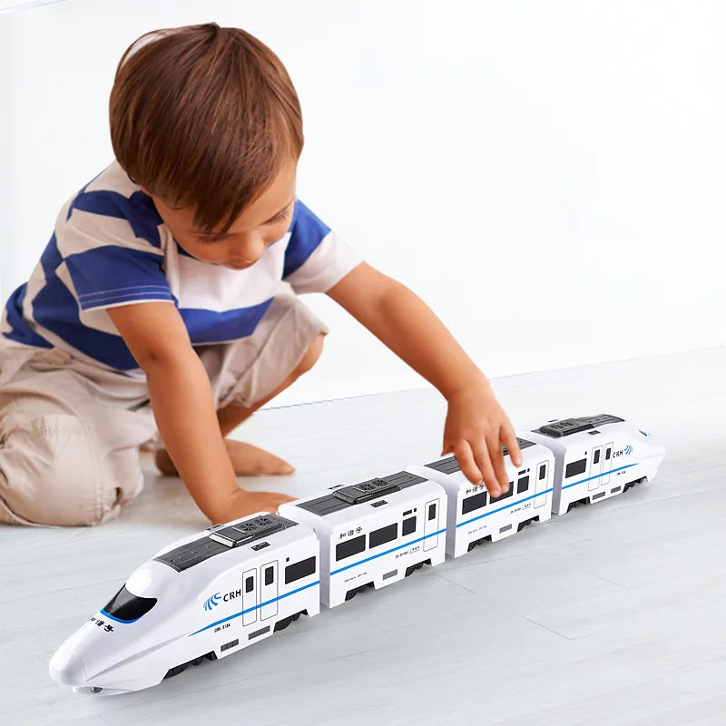 Zelfrijdende Speelgoedtrein met Lichteffecten – Educatief en Interactief Speelgoed voor Kinderen vanaf 3 Jaar 5