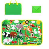 Thumbnail for Montessori Felt Boards | Calm Playing - Educational Busy Board with Felt Animals for Children