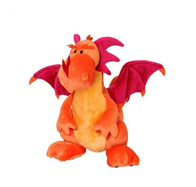 Knuffeldraak | Suave y resistente - Dragón de peluche con alas para diversión de abrazos