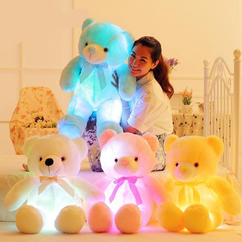 GlowTeddy | Verlicht de nacht - LED Teddy Beer Knuffel voor kinderen