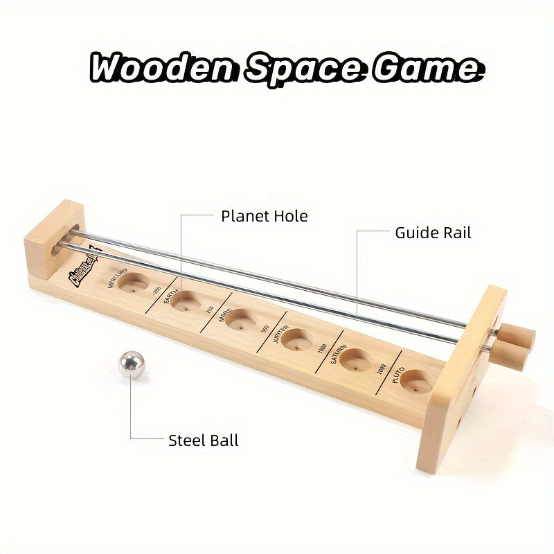 SpaceBall | Diversión de juego infinita - Juego de aventura de madera para niños