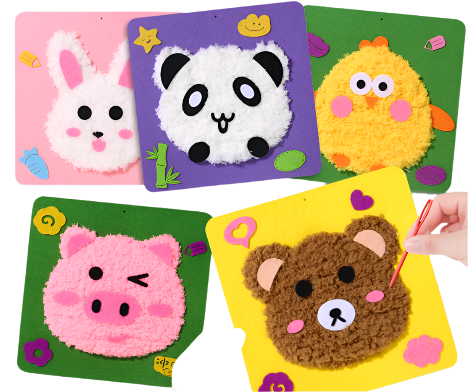 Stickspaß | Kreativität und Fertigkeit - Sticknadeln Set für Anfänger