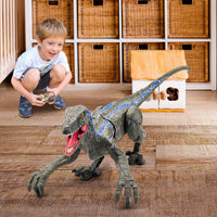 Thumbnail for Remote Controlled Dinosaur | Afstandsbedienbare Dinosaurus Raptor voor Kinderen