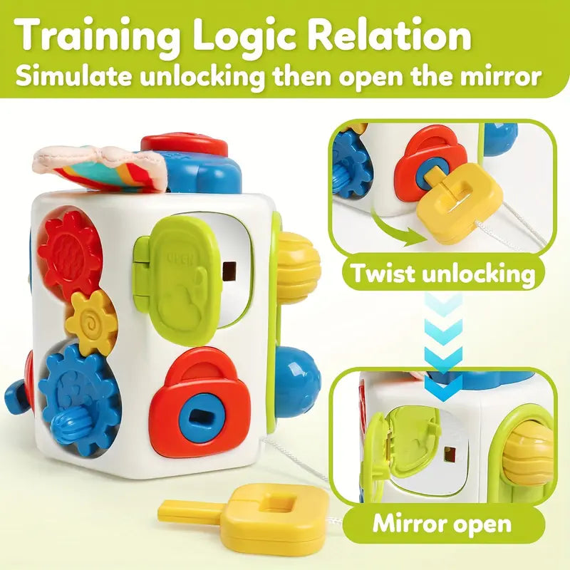 Montessori Magic Cube | Speelplezier voor Baby's - Educatief Speelgoed Voor Ontwikkeling