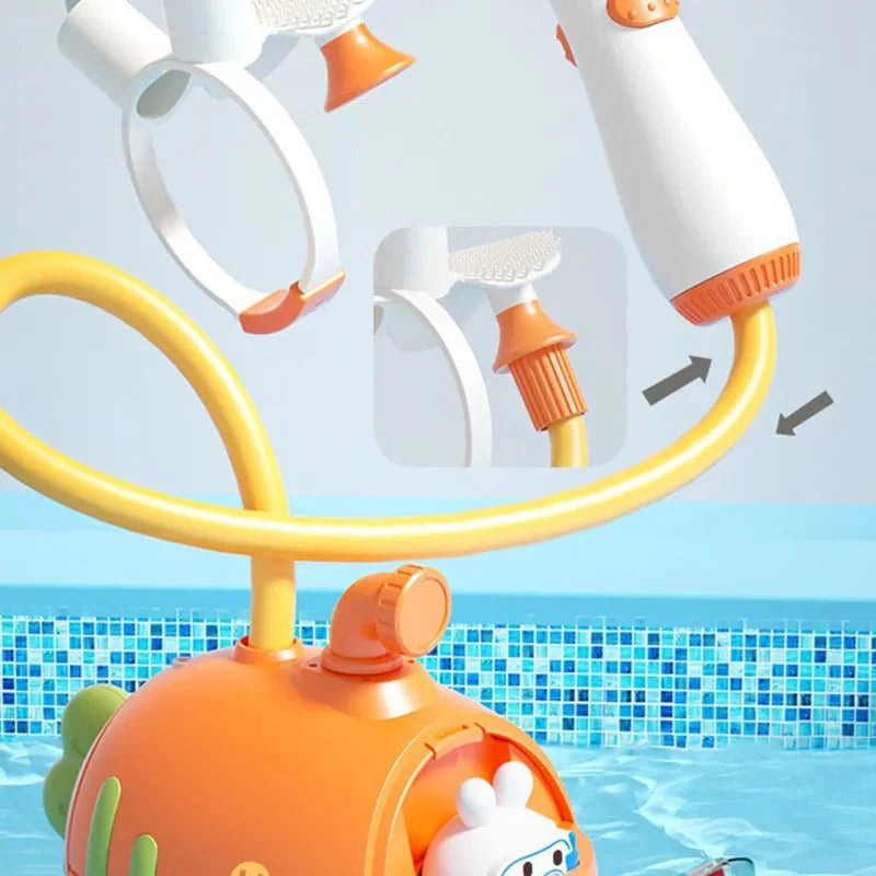 AquaSpray | Splashing bath fun - Electric shower head and water toys for babies