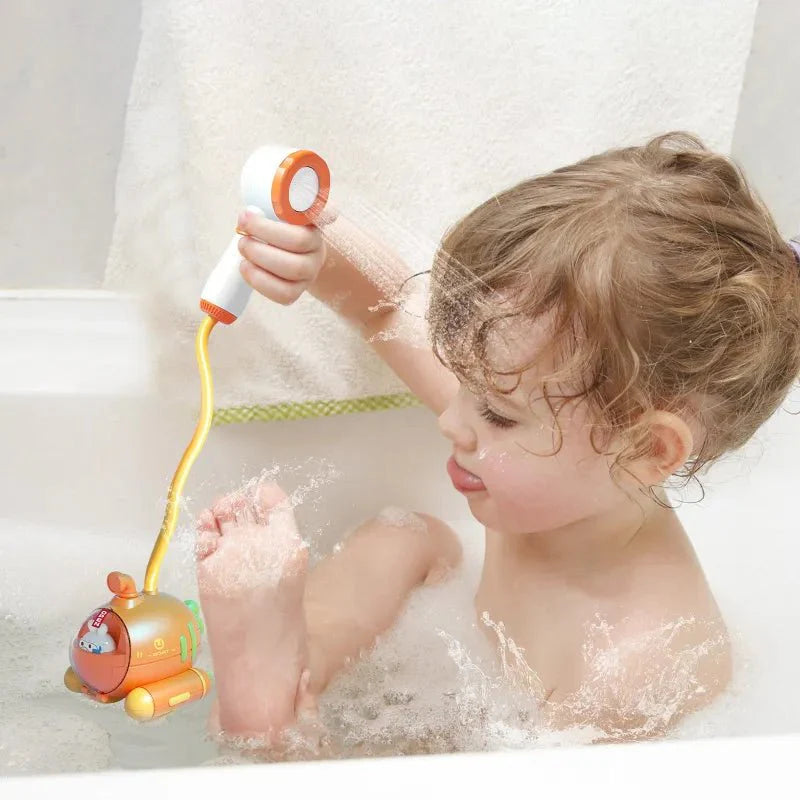 AquaSpray | Splashing bath fun - Electric shower head and water toys for babies