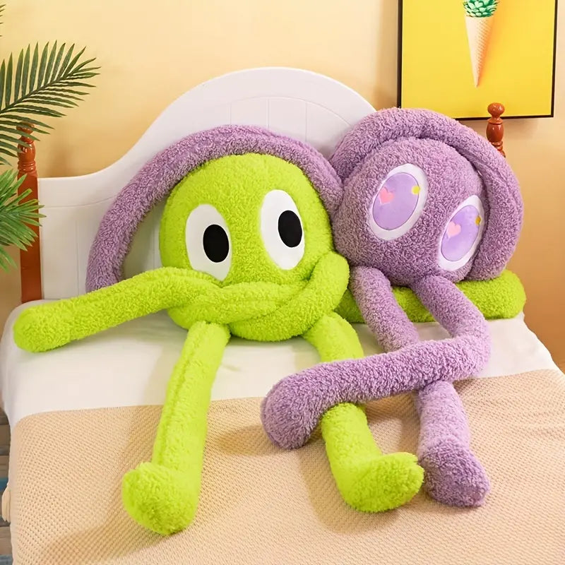 OctoCuddle | Voor warmte en vreugde - Langbenige octopus pluche knuffel