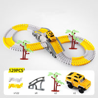 Thumbnail for Toystar™ Flexible RaceTrack - Flexibele Railspoor Speelgoedset Racebaan