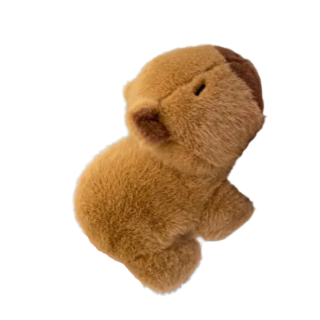CapyBaraCharm | Giocoso e carino - Portachiavi capibara da stringere con suono