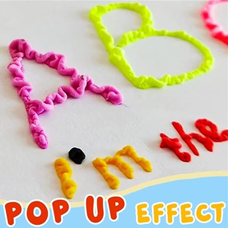 PuffyPop Pens | Magical 3D Drawing Fun - DIY Puffy Color Pens