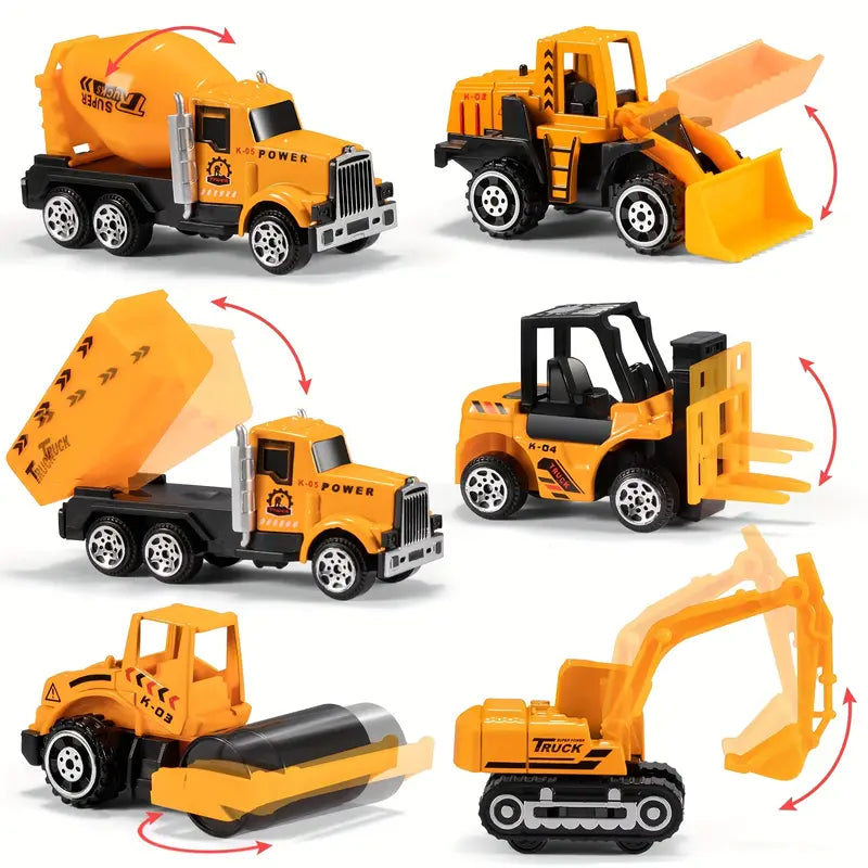 MiniMover | Diversión Creativa de Construcción para Niños - Set de Juguetes con Vehículos Diecast