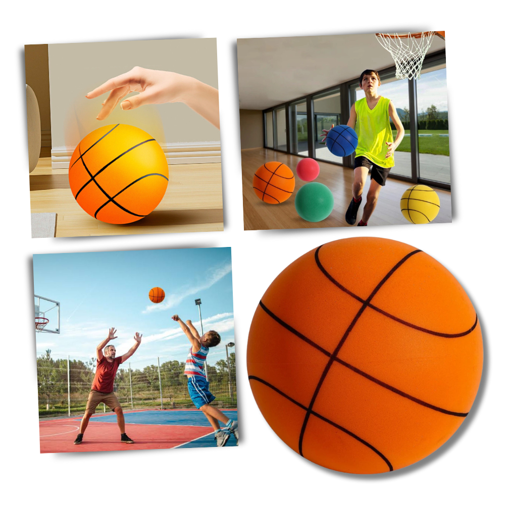 Baloncesto Silencioso | Baloncesto Silencioso y Ligero - Perfecto para Actividades en Interiores