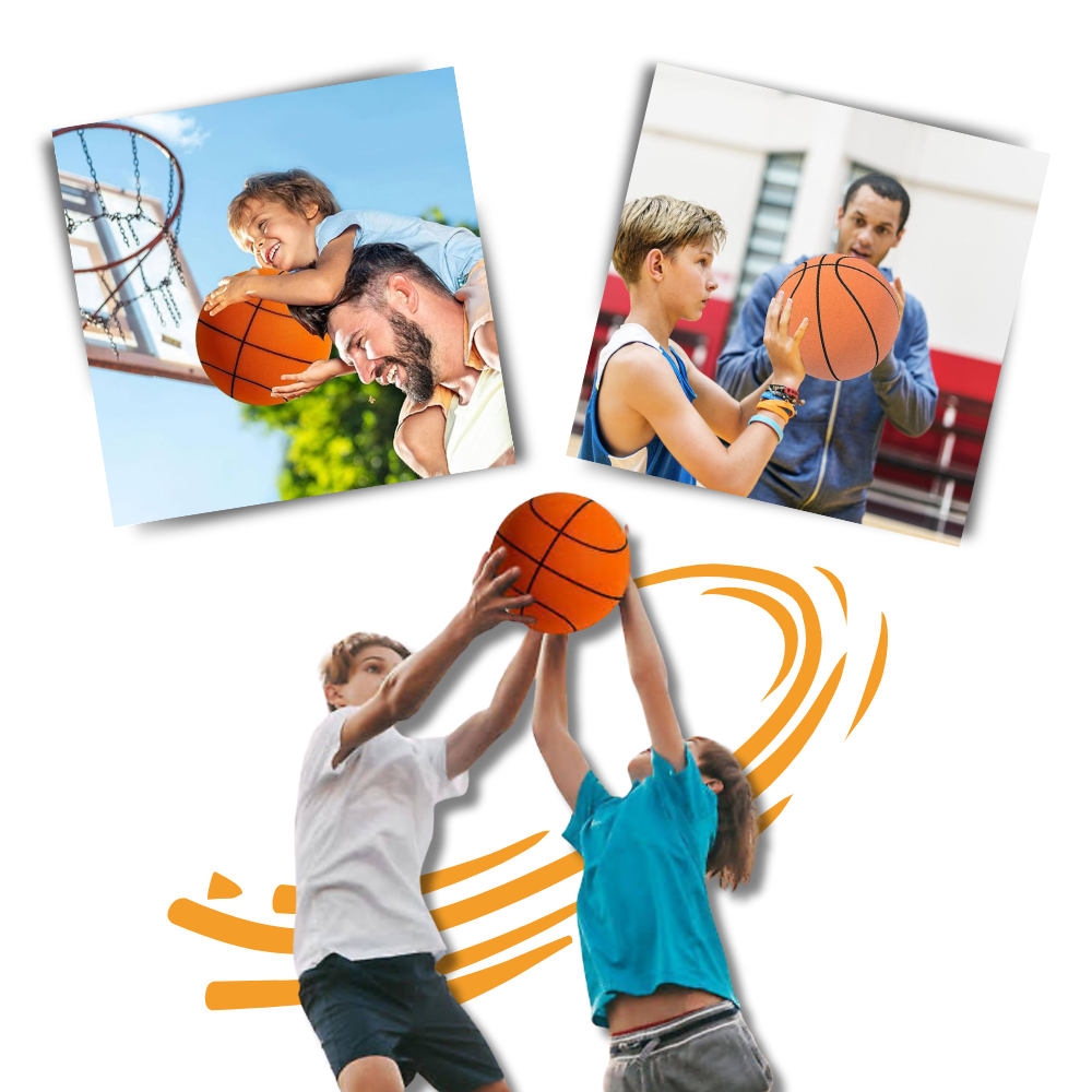 Baloncesto Silencioso | Baloncesto Silencioso y Ligero - Perfecto para Actividades en Interiores