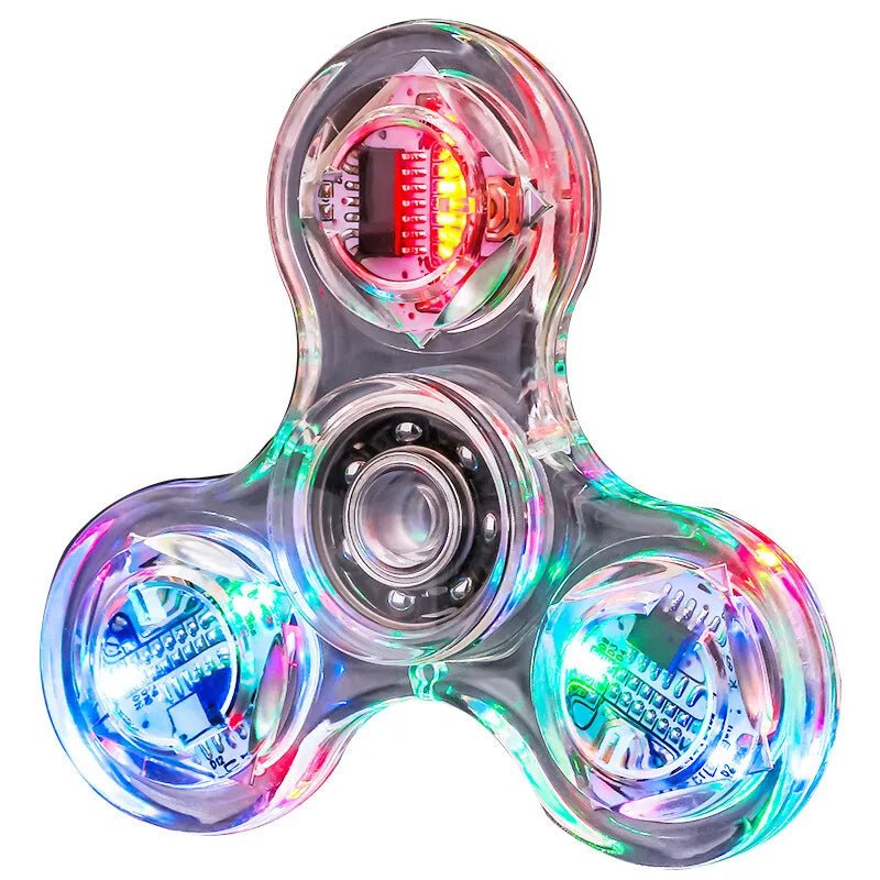 GlowSpin | Magisch lichtspel in je hand - LED Fidget Spinner met betoverende gloed!