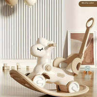 Thumbnail for Shining Baby Rocking Horse | Magical fun for your little one - 2-in-1 Rocking Horse and Balance Bike