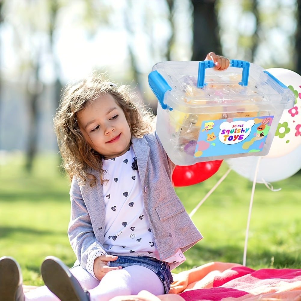 SquishieJoy | Endloser Quetsch- und Spielspaß - Kawaii Squishy Spielzeug