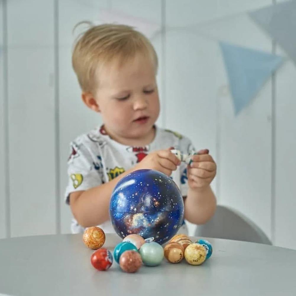 CosmoCraft | Zonnestelsel Beleven - Houten Educatief Speelgoed