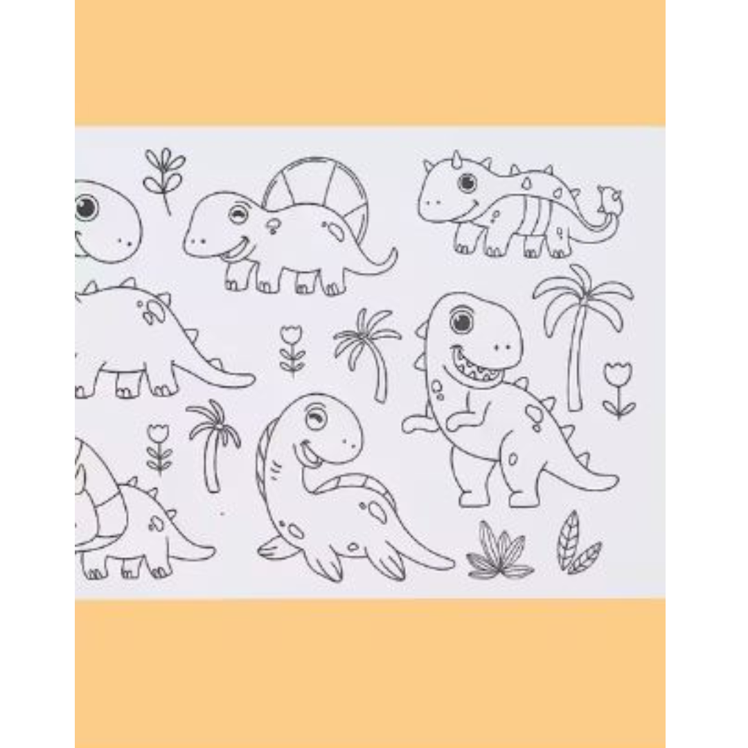 ArtiRoll | Lass Kreativität blühen - Bunte Zeichenrolle für Kinder