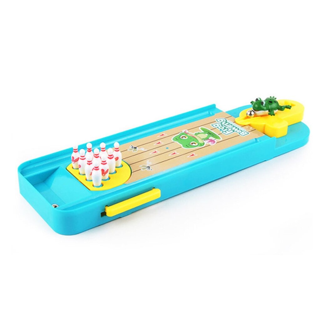 Bowling Kikker | Gezelligheid voor Kinderen - Mini Bowling Tafel Spel