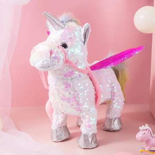 Magical Unicorn | Vrolijk zingen en lopen - Dansende Magische Eenhoorn Knuffel