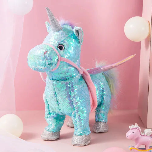 Magical Unicorn | Vrolijk zingen en lopen - Dansende Magische Eenhoorn Knuffel